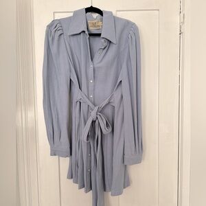 Fashion Brand Company FLDS Linen Mini Dress , sz M Medium , no tags never worn